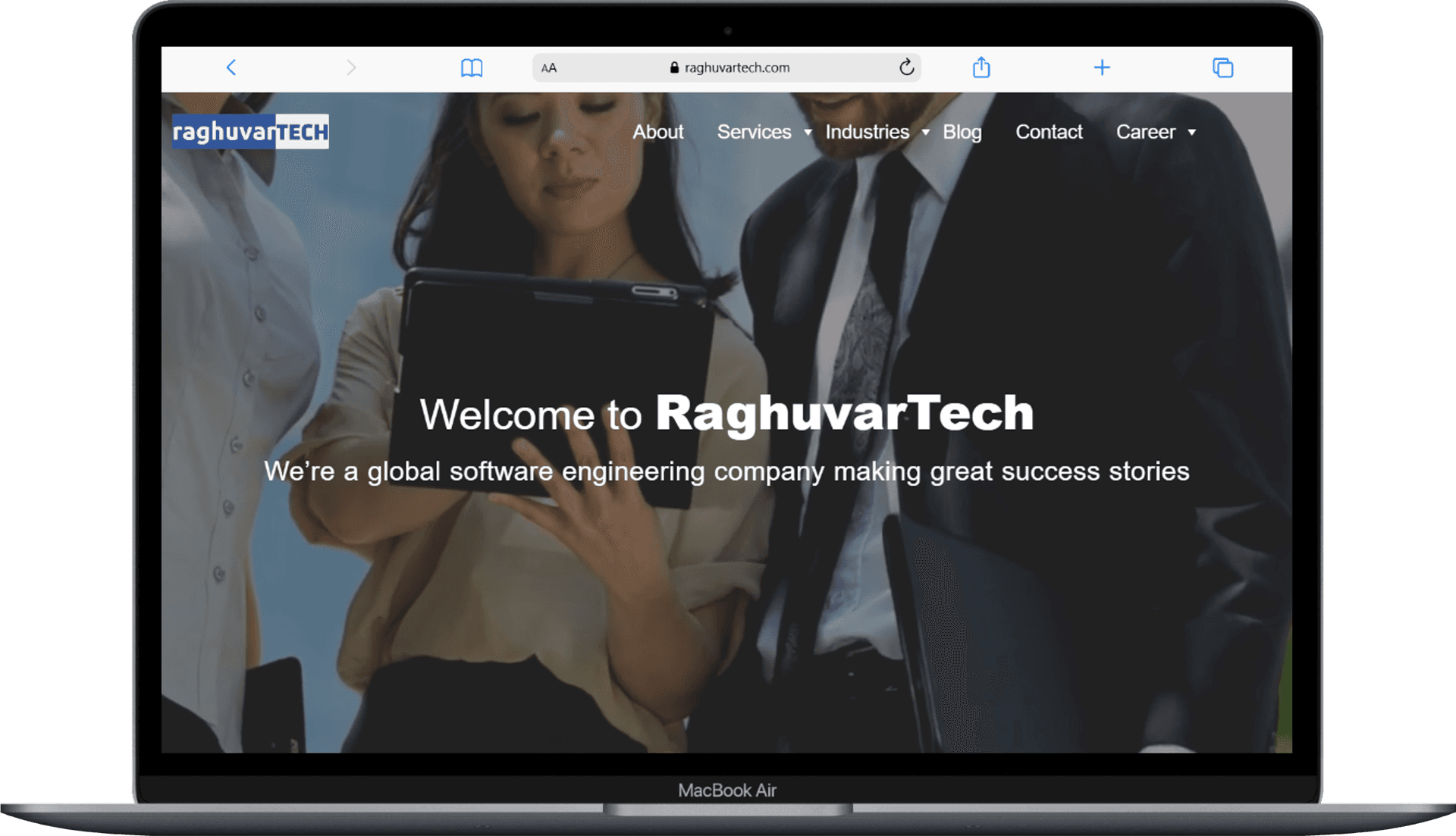 RaghuvarTech (Corporate Website)